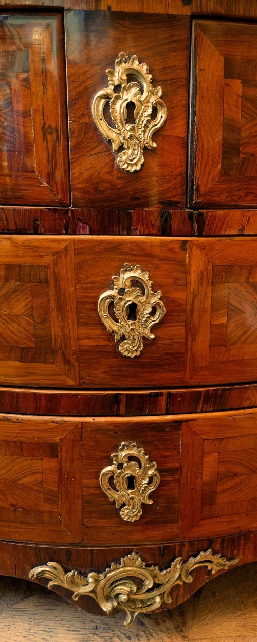Kommode Barock Frankreich Louis XV gestempelt ROCHETTE