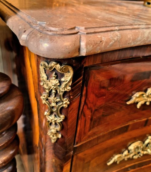 Kommode Barock Frankreich Louis XV gestempelt ROCHETTE