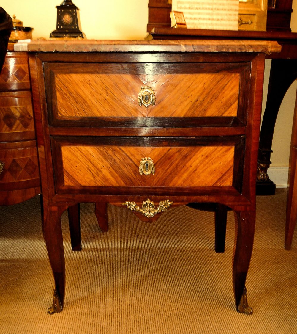 Kommode Rokoko Commode D´Entre Deux Frankreich Transition