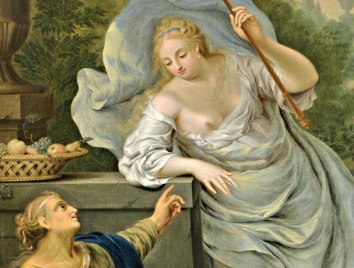Gérard Wigmana 1673 Workum - 1741 Amsterdam Vertumnus und Pomona signiert