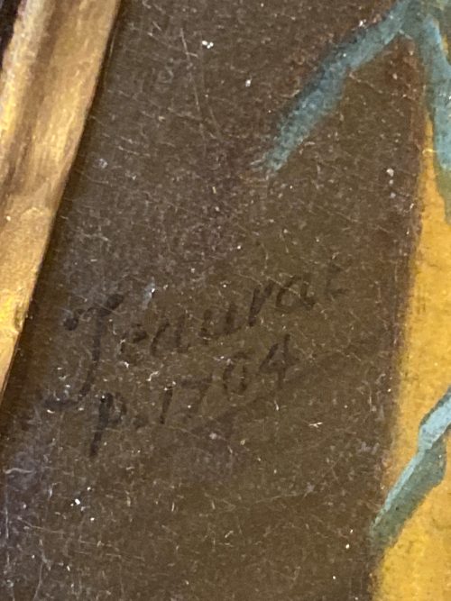 Étienne Jeaurat (Paris 1699–1789 Versailles) Im Bildhaueratelier signiert und datiert