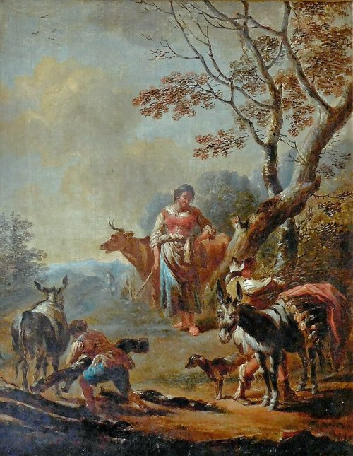 Alternative view of Paolo Monaldi Rom 1710-1799 Pastorale