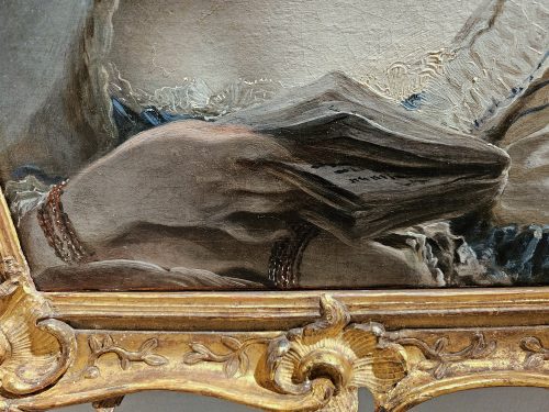 Französischer Meister 18.Jh. Portrait der Maréchale de Levís Sammlung Baron de Schwitter