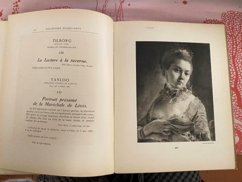 Französischer Meister 18.Jh. Portrait der Maréchale de Levís Sammlung Baron de Schwitter