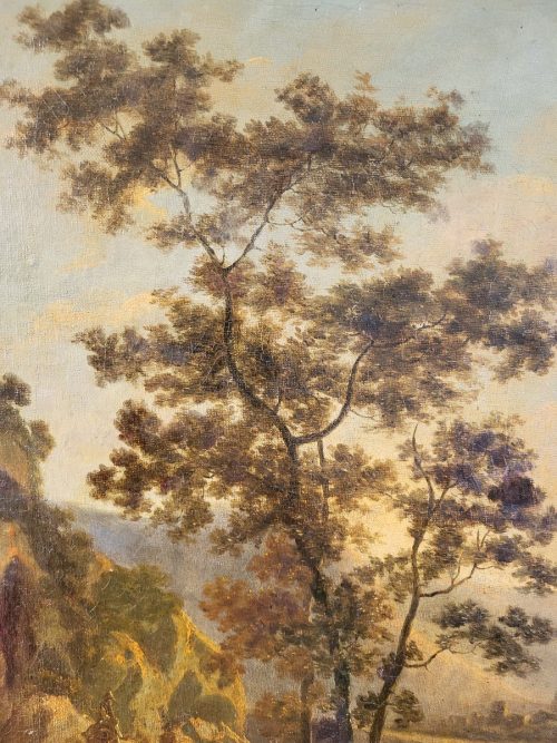 Willem de Heusch 1625-1692 attr. Landschaft mit Figurenstaffage