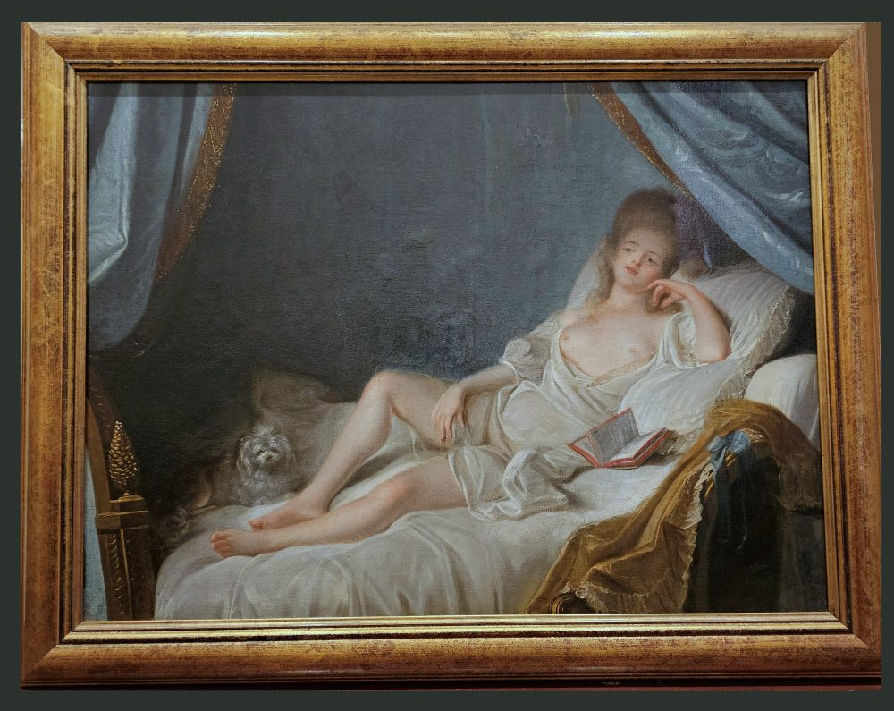Jean Frédéric Schall (1752-1825) Im Boudoir - Hauptwerk  wohl für die „Geheime Galerie“ von Christian IV. Herzog von Zweibrücken