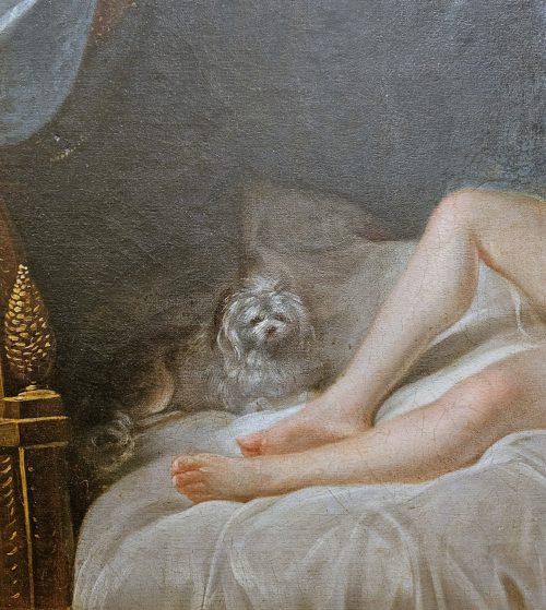 Jean Frédéric Schall (1752-1825) Im Boudoir - Hauptwerk wohl für die „Geheime Galerie“ von Christian IV. Herzog von Zweibrücken