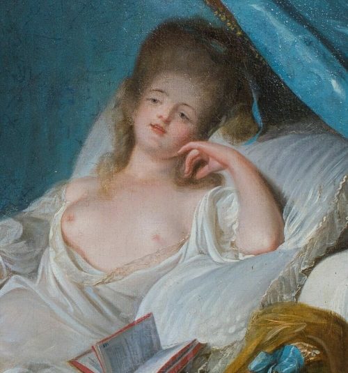 Jean Frédéric Schall (1752-1825) Im Boudoir - Hauptwerk wohl für die „Geheime Galerie“ von Christian IV. Herzog von Zweibrücken