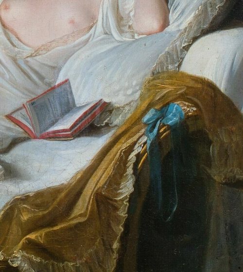Jean Frédéric Schall (1752-1825) Im Boudoir - Hauptwerk wohl für die „Geheime Galerie“ von Christian IV. Herzog von Zweibrücken