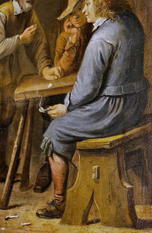 David Ryckaert auch David Ryck(h)aert bzw. Rijckaert III (1612 Antwerpen -1661 ebenda) Die Pfeifenraucher