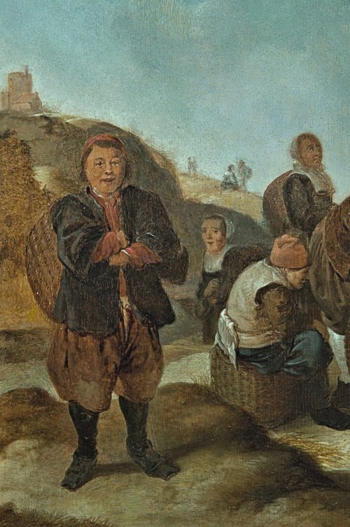 Alternative view of Klaes Molenaer Haarlem 1630-1676 Die Heimkehr der Fischer - Expertise Dr. Fred Meijer, Amsterdam