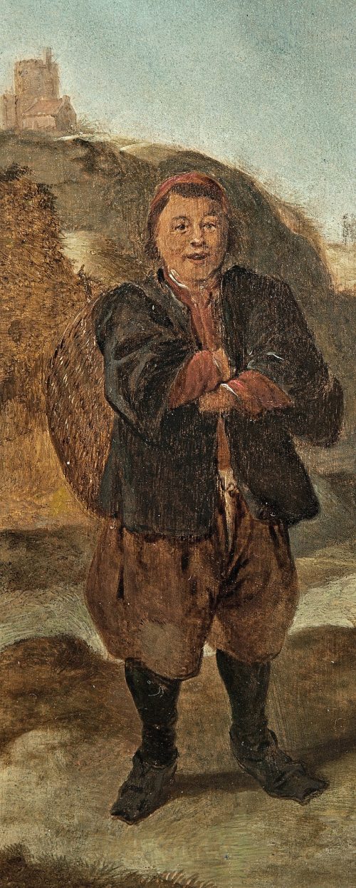 Klaes Molenaer Haarlem 1630-1676 Die Heimkehr der Fischer - Expertise Dr. Fred Meijer, Amsterdam