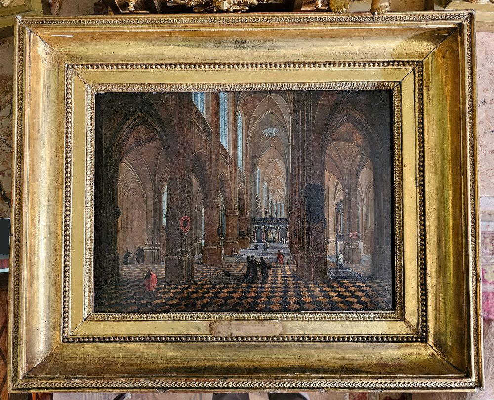 Johann Ludwig Ernst Morgenstern 1738-1819 Kircheninterieur