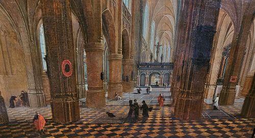 Johann Ludwig Ernst Morgenstern 1738-1819 Kircheninterieur