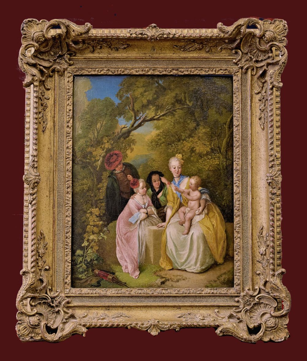 Dietricy Christian Wilhelm Ernst Dietrich auch Christian Guillaume Ernest Dietricy Der eingefangene Amor signiert