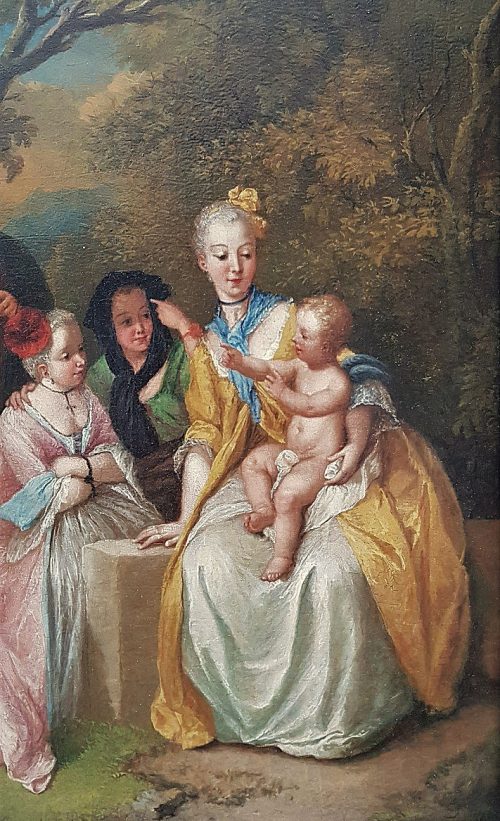 Dietricy Christian Wilhelm Ernst Dietrich auch Christian Guillaume Ernest Dietricy Der eingefangene Amor signiert