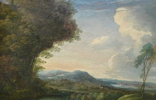 Adriaen Frans Boudewijns 1644-1719 attr. Weite Landschaft signiert