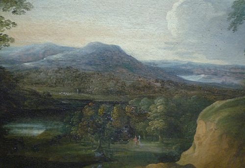 Adriaen Frans Boudewijns 1644-1719 attr. Weite Landschaft signiert