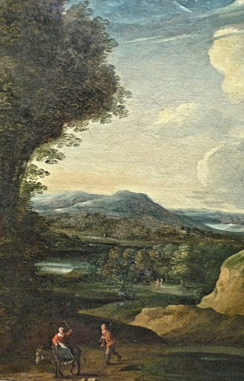 Adriaen Frans Boudewijns 1644-1719 attr. Weite Landschaft signiert