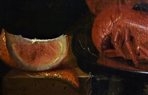 Harmen Loeding 1637-1673 Stilleben mit Hummer - Expertise Dr. Fred Meijer Amsterdam