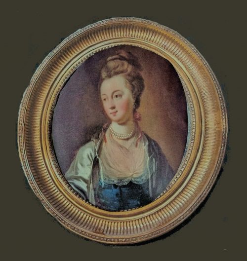 Alternative view of Jean-Baptiste Henri Deshays de Colleville 1729-1765 Portrait einer Dame