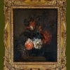 Willem Grasdorp 1678-1723 Stilleben mit Blumen in einer Glasvase - Expertise Dr. Fred Meijer Amsterdam