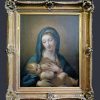 Sebastiano Conca auch bekannt als "Il Cavaliere" (1680 Gaeta - 1764 Neapel) Madonna del latte signiert und datiert