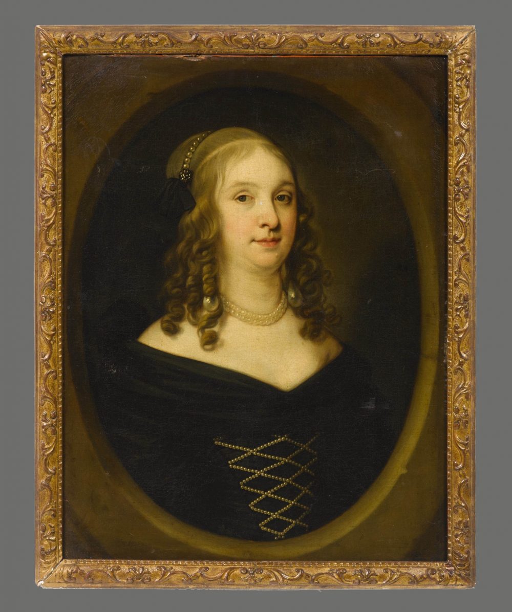 Gerrit Van Honthorst Utrecht 1592 - 1656 Portrait einer Adeligen