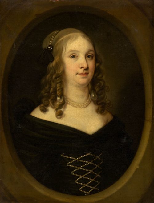 Alternative view of Gerrit Van Honthorst Utrecht 1592 - 1656 Portrait einer Adeligen