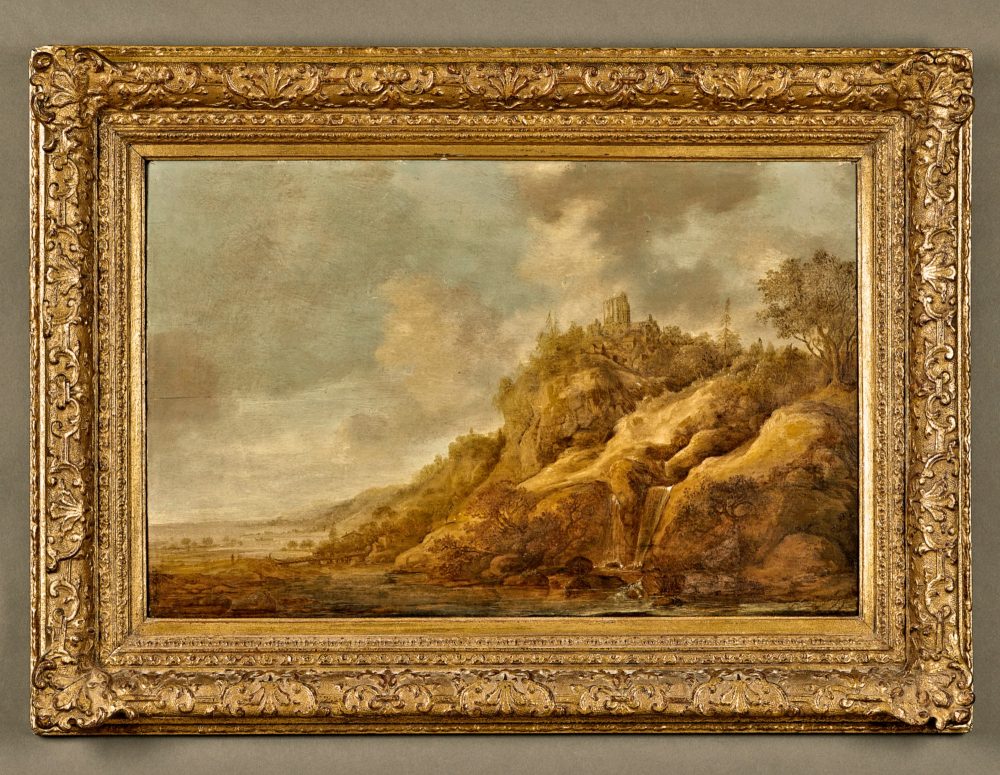 Frans de Hulst 1620-1661 Flußlandschaft monogrammiert