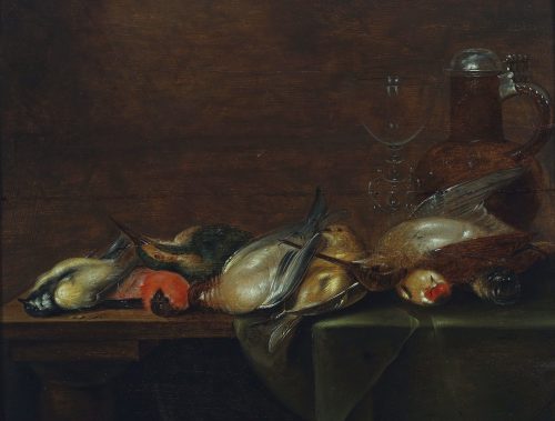 Alexander Adriaenssen (1587-1661) Stilleben - Expertise Dr. Fred Meijer Amsterdam
