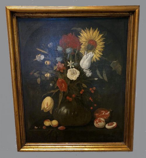 Alternative view of Christiaen van Dielaert 1630-1700 Blumenstilleben signiert