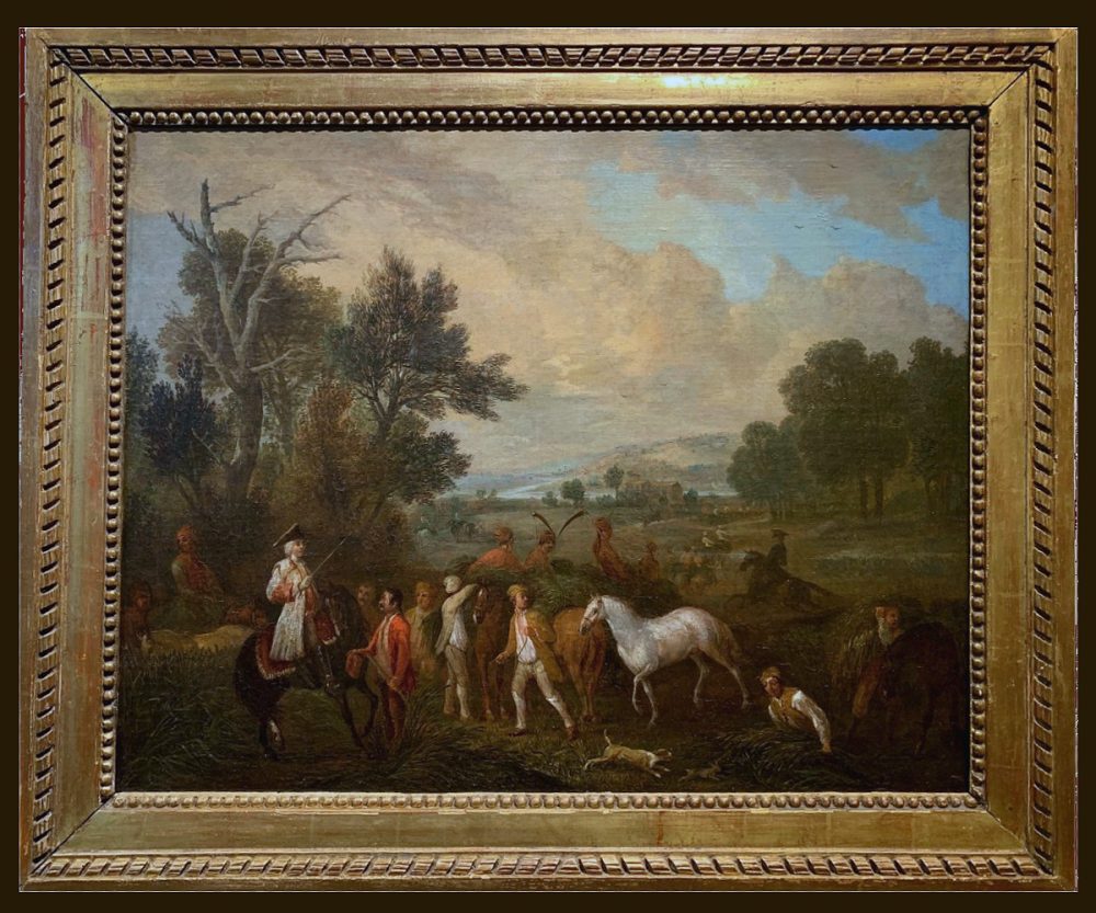 Jan Peeter Verdussen (1700-1763) Bei der Ernte signiert