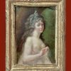 Jean-Frédéric Schall 1752-1825 « Jeune Femme aux seins dénudée »
