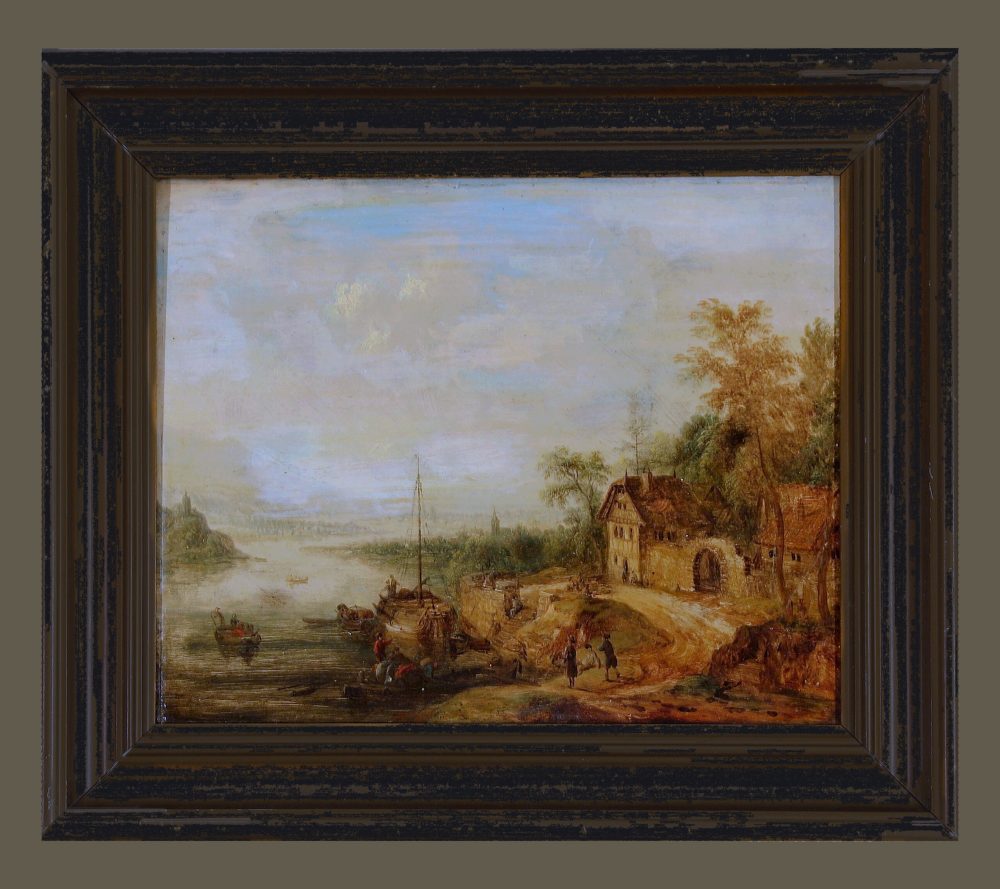 Christian Georg Schütz 1718-1791 Ideale Rheinlandschaft