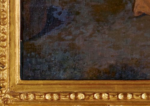 Theodorus Netscher 1661-1728 Vor dem Wirtshaus monogrammiert und datiert