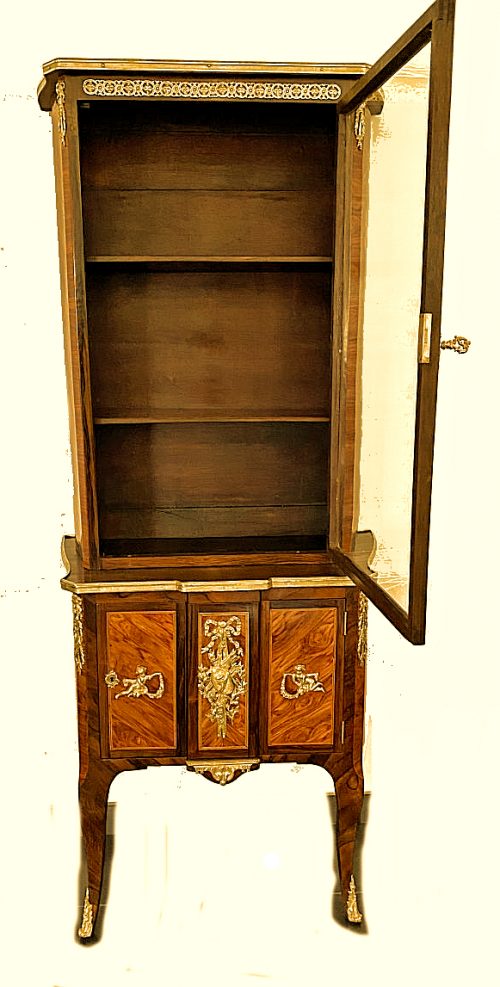 Vitrine Klassizismus Frankreich Transition um 1765 Nicolas Petit attr.