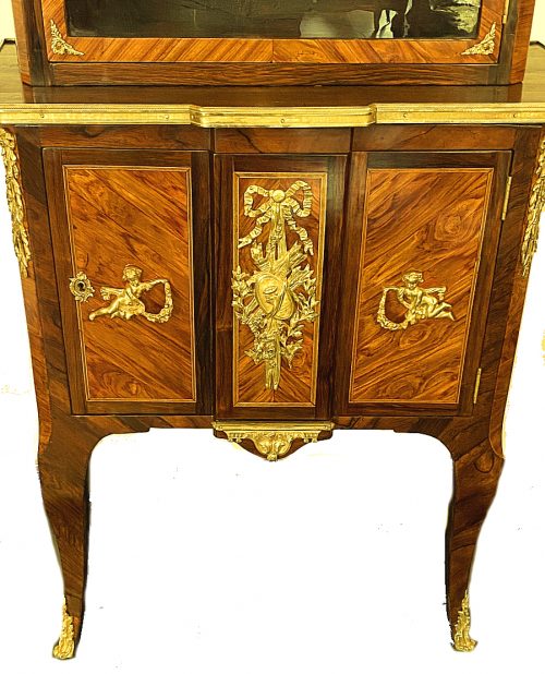 Vitrine Klassizismus Frankreich Transition um 1765 Nicolas Petit attr.