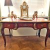 Schreibtisch Rokoko Bureau Plat Frankreich Louis XV Pierre Roussel attr.