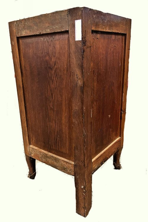 Hochbedeutende Encoignure Rokoko Frankreich Louis XV gestempelt BERNARD und GOUTHIÈRE