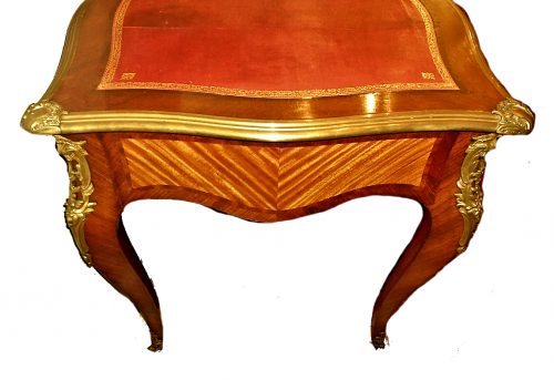 Schreibtisch Rokoko Bureau Plat Frankreich Louis XV Pierre Roussel attr.