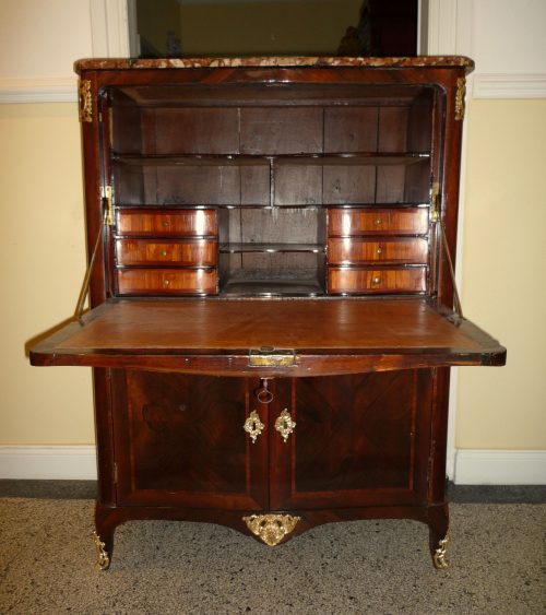 Sekretär Rokoko Frankreich Louis XV gestempelt Pierre II Migeon um 1750