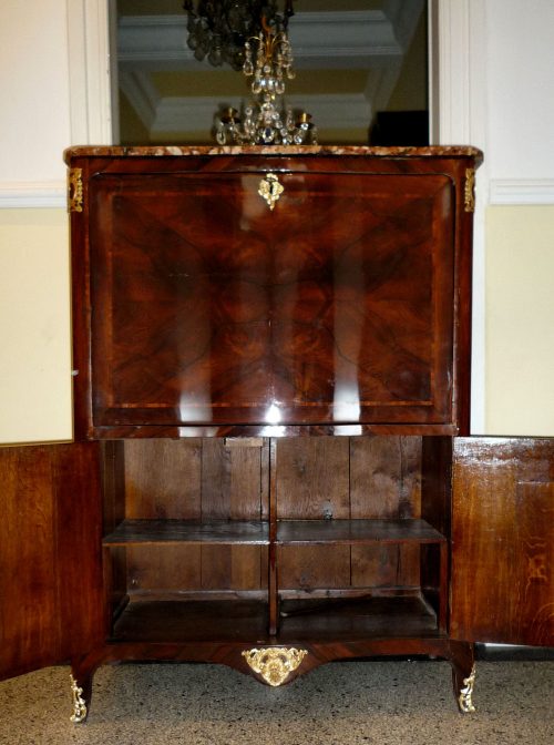 Sekretär Rokoko Frankreich Louis XV gestempelt Pierre II Migeon um 1750