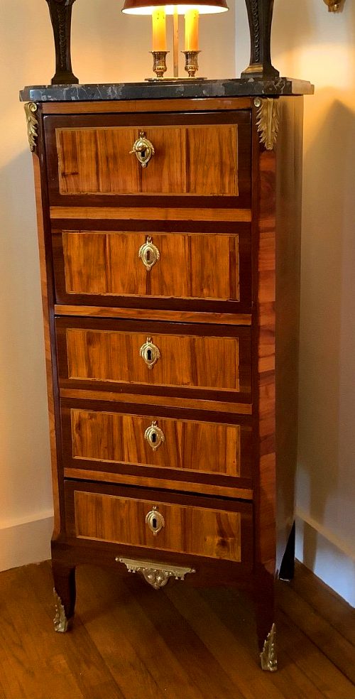 Sekretär Klassizismus Damensekretär Frankreich Transition um 1765 Nicolas Petit attr.