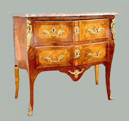 Kommode Rokoko Frankreich Louis XV gestempelt FROMAGEAU