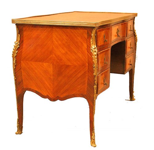 Schreibtisch Rokoko Bureau Plat Frankreich Louis XV Joseph Schmitz i.d.A.