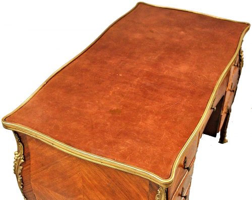 Schreibtisch Rokoko Bureau Plat Frankreich Louis XV Joseph Schmitz i.d.A.