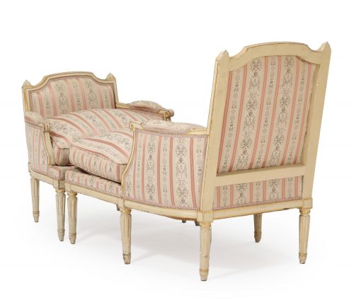 Sofa Chaiselongue Duchesse Klassizismus Frankreich Louis XVI um 1780