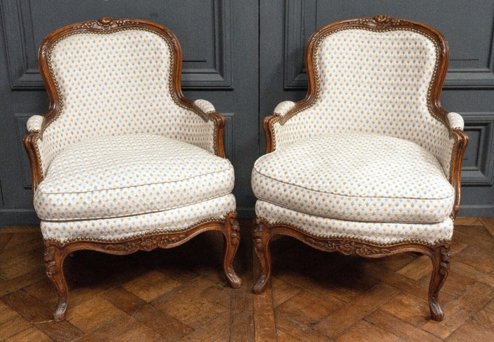 Sessel Rokoko Bergeren Frankreich Louis XV um 1750