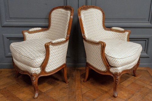 Alternative view of Sessel Rokoko Bergeren Frankreich Louis XV um 1750